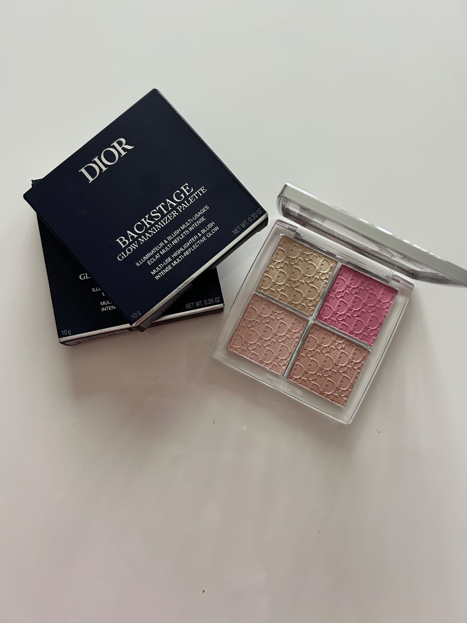 palette dior backstage